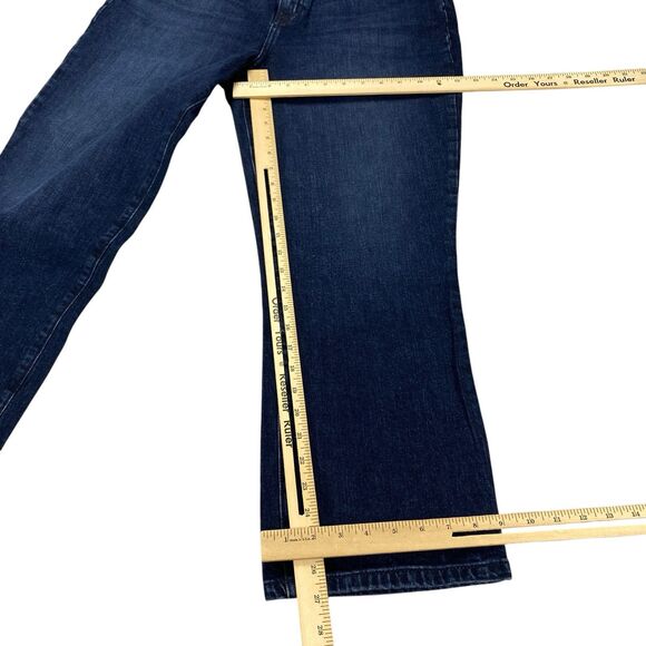 A New Day Women's Bootcut Jeans High-Rise Straight Fit  Blue Size 12 R MSRP: $29 - Picture 10 of 16